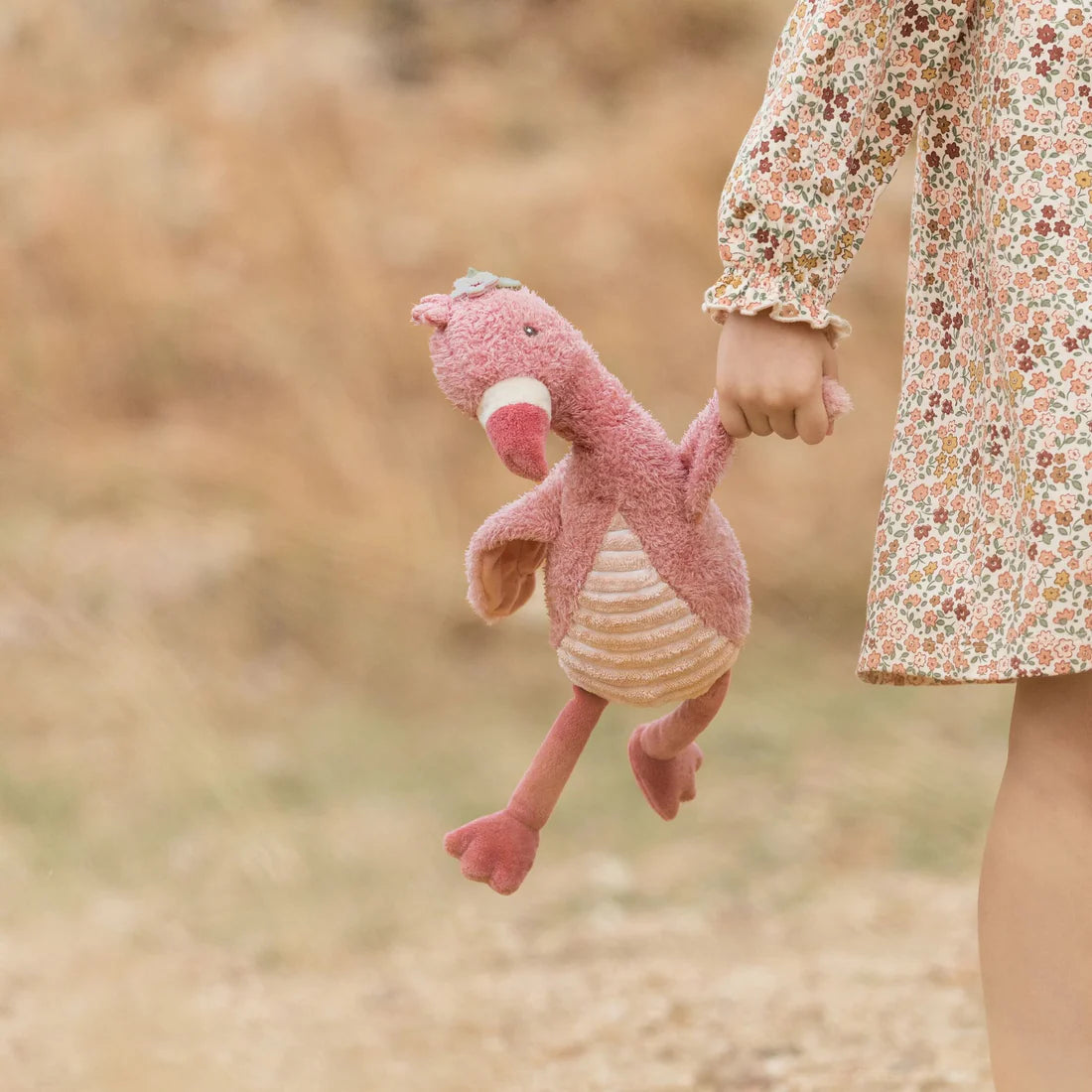 Little Dutch - Safari Friends | Cuddle Flamingo (35cm)