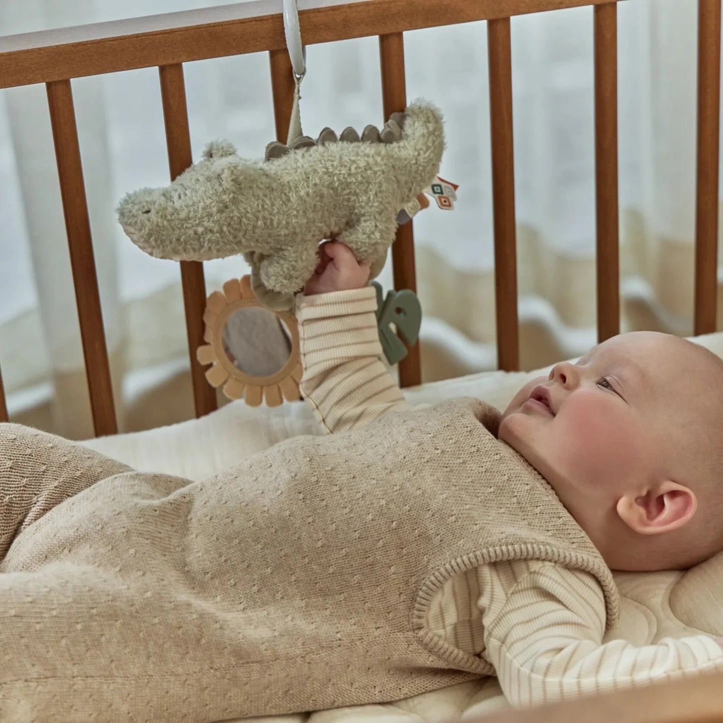 Little Dutch - Safari Friends | Activity Hanger Crocodile