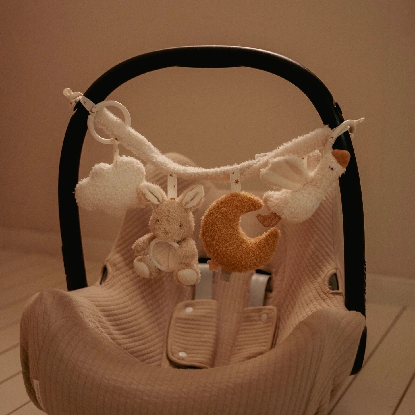 Little Dutch - Newborn Naturals | Stroller Toy Chain