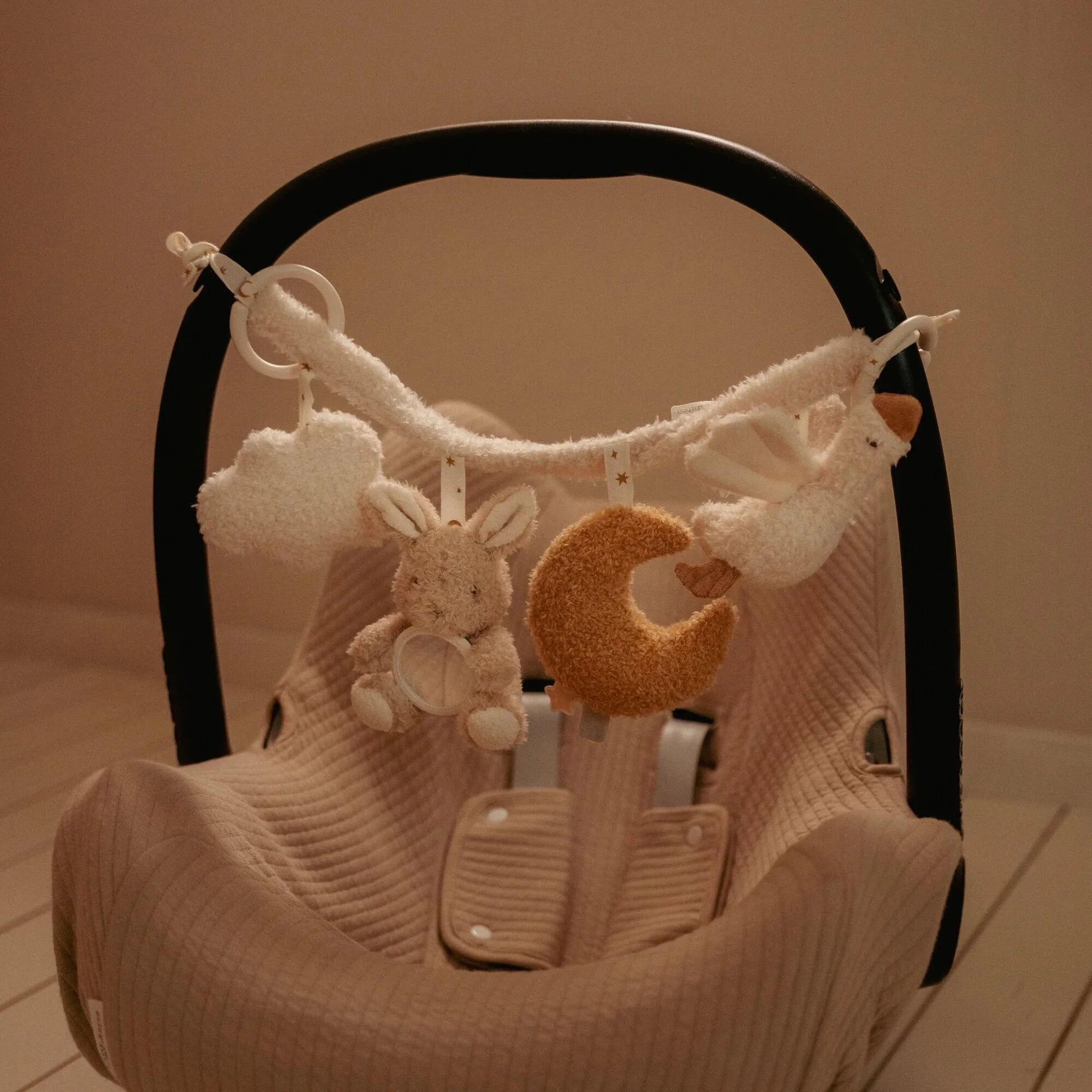 Little Dutch - Newborn Naturals | Stroller Toy Chain