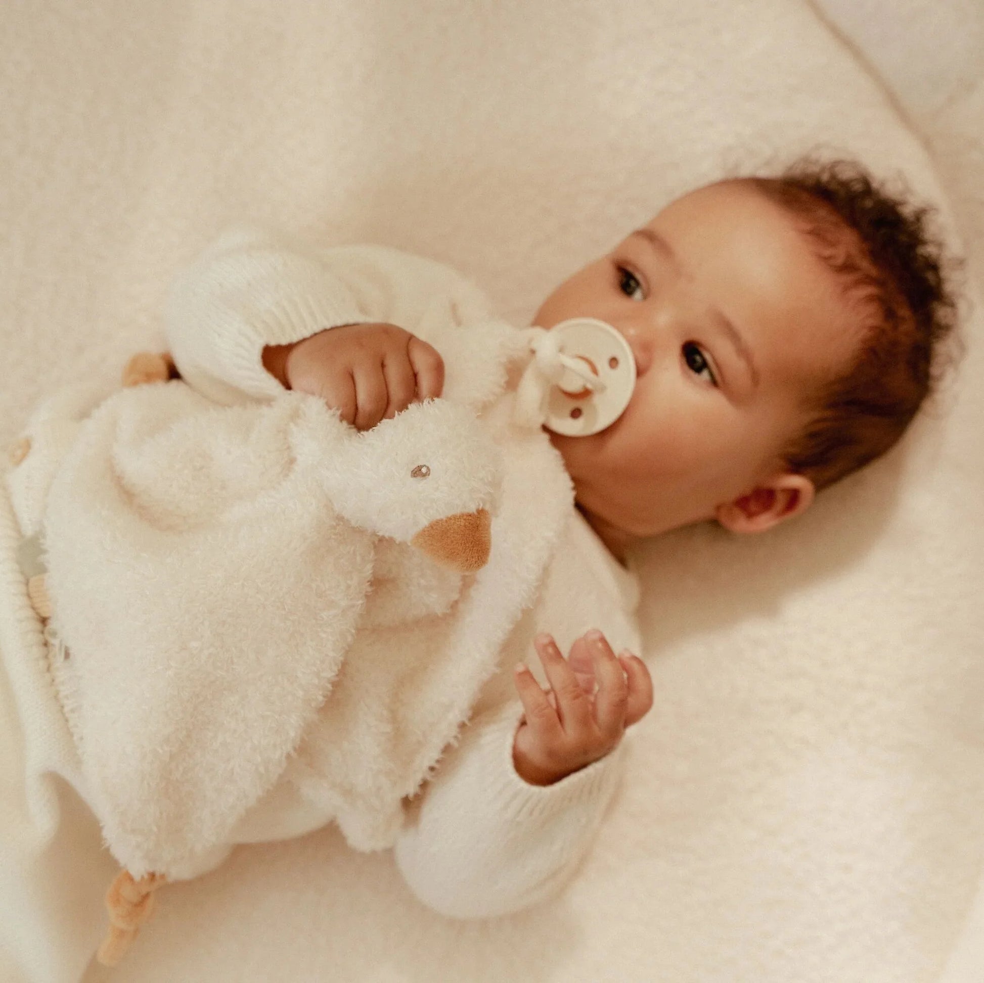 Little Dutch - Newborn Naturals Cuddle Cloth Little Goose