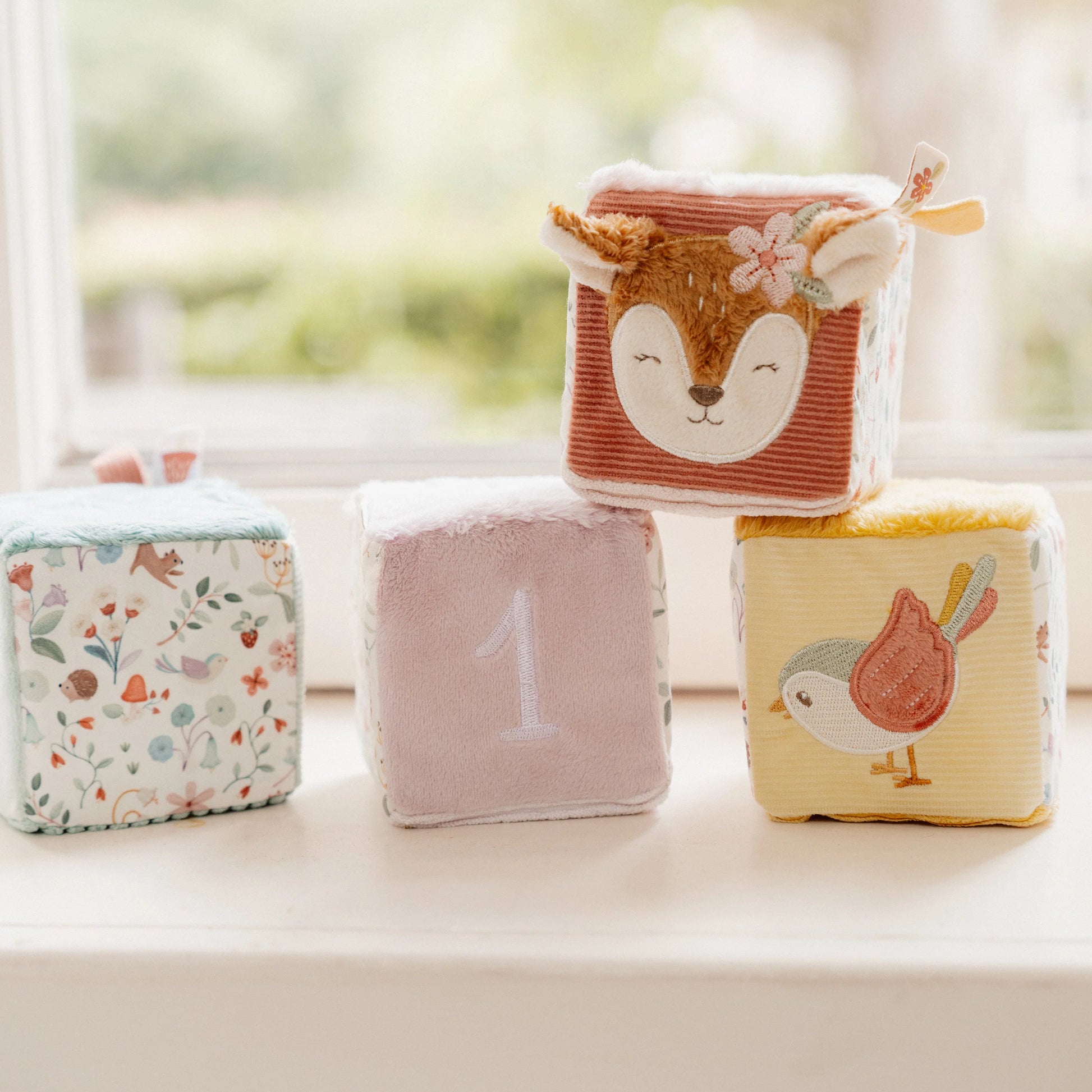 Little Dutch - Fairy Garden | Soft Cubes Set