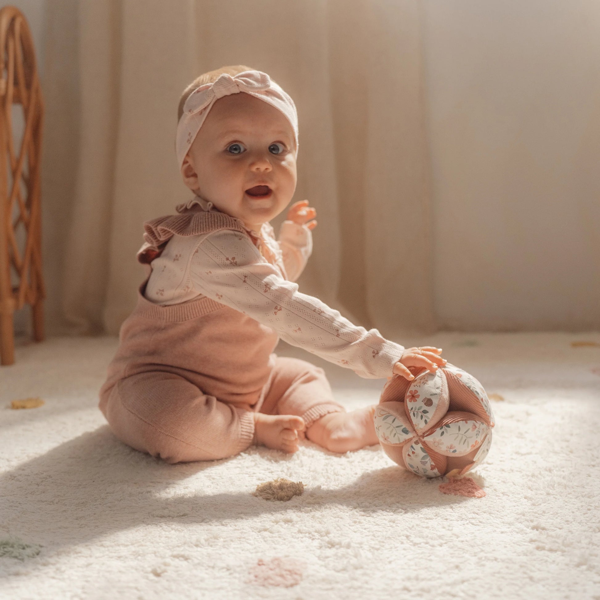 Little Dutch - Fairy Garden | Soft Baby Gripping Ball