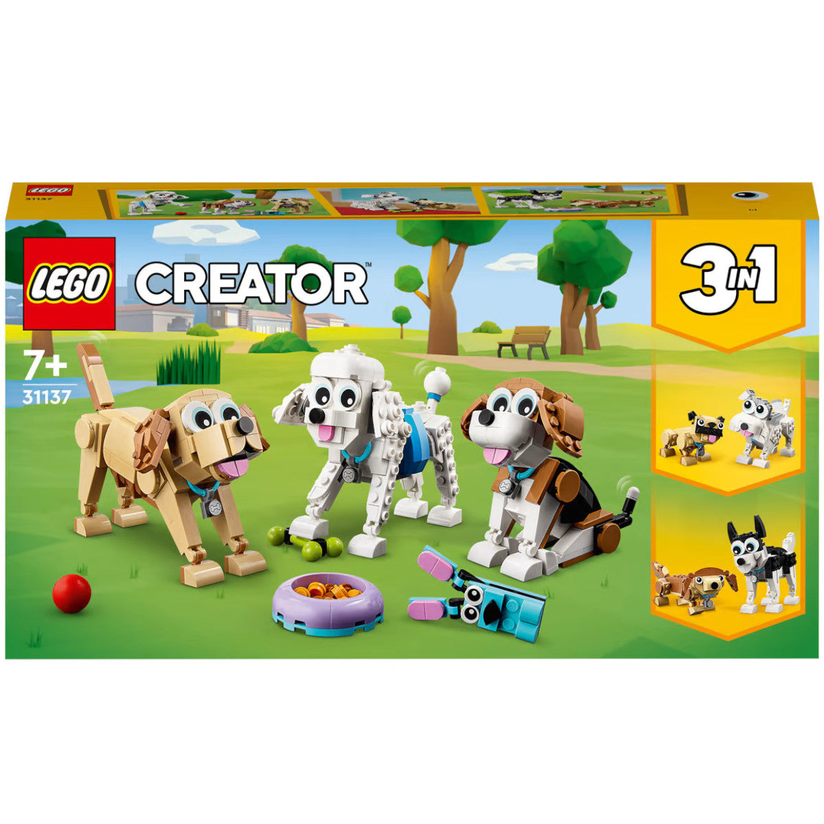 LEGO  Creator Adorable Dogs 31137