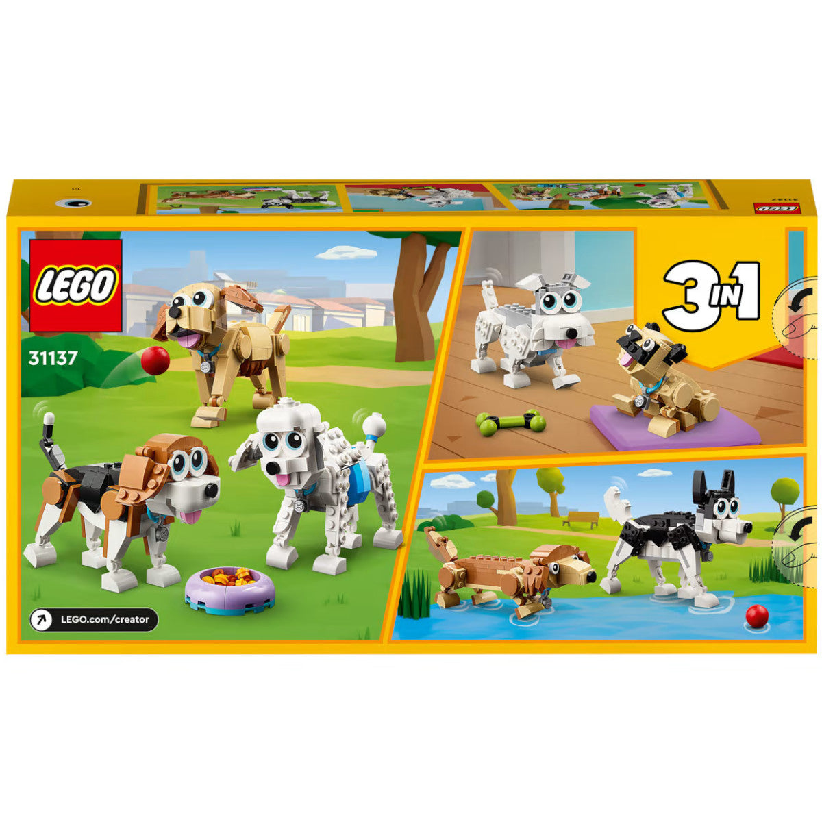 LEGO  Creator Adorable Dogs 31137 7