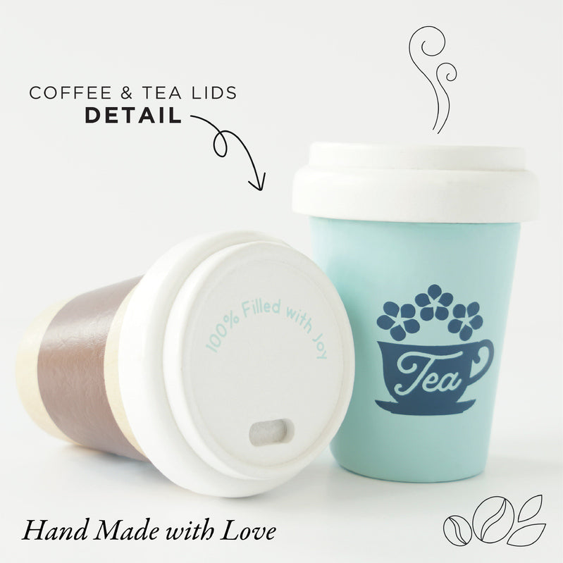 Le Toy Van Tea & Coffee Re-Useable Eco Cups - 2 Piece