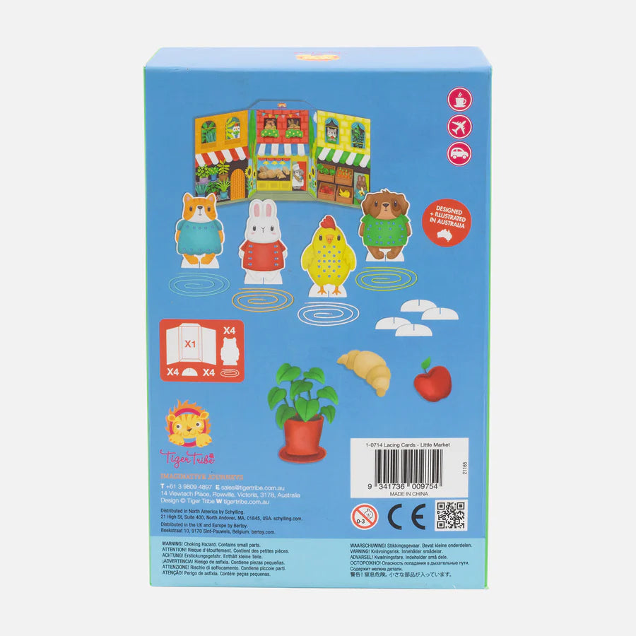 Tiger Tribe Lacing Cards - Little Market