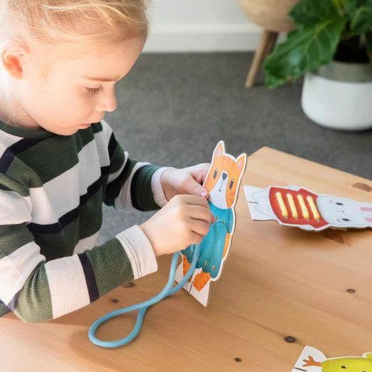 Tiger Tribe Lacing Cards - Little Market