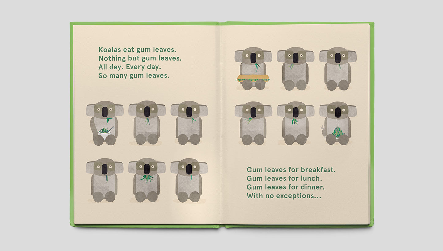 Koalas Eat Gum Leaves Book