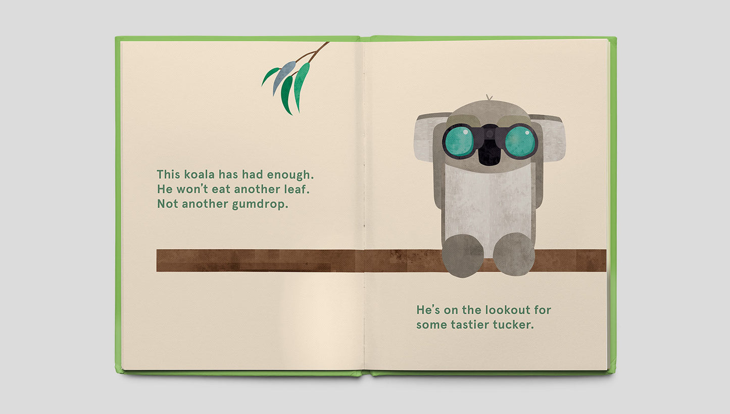 Koalas Eat Gum Leaves Book
