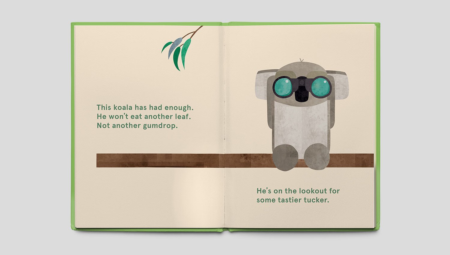 Koalas Eat Gum Leaves Book