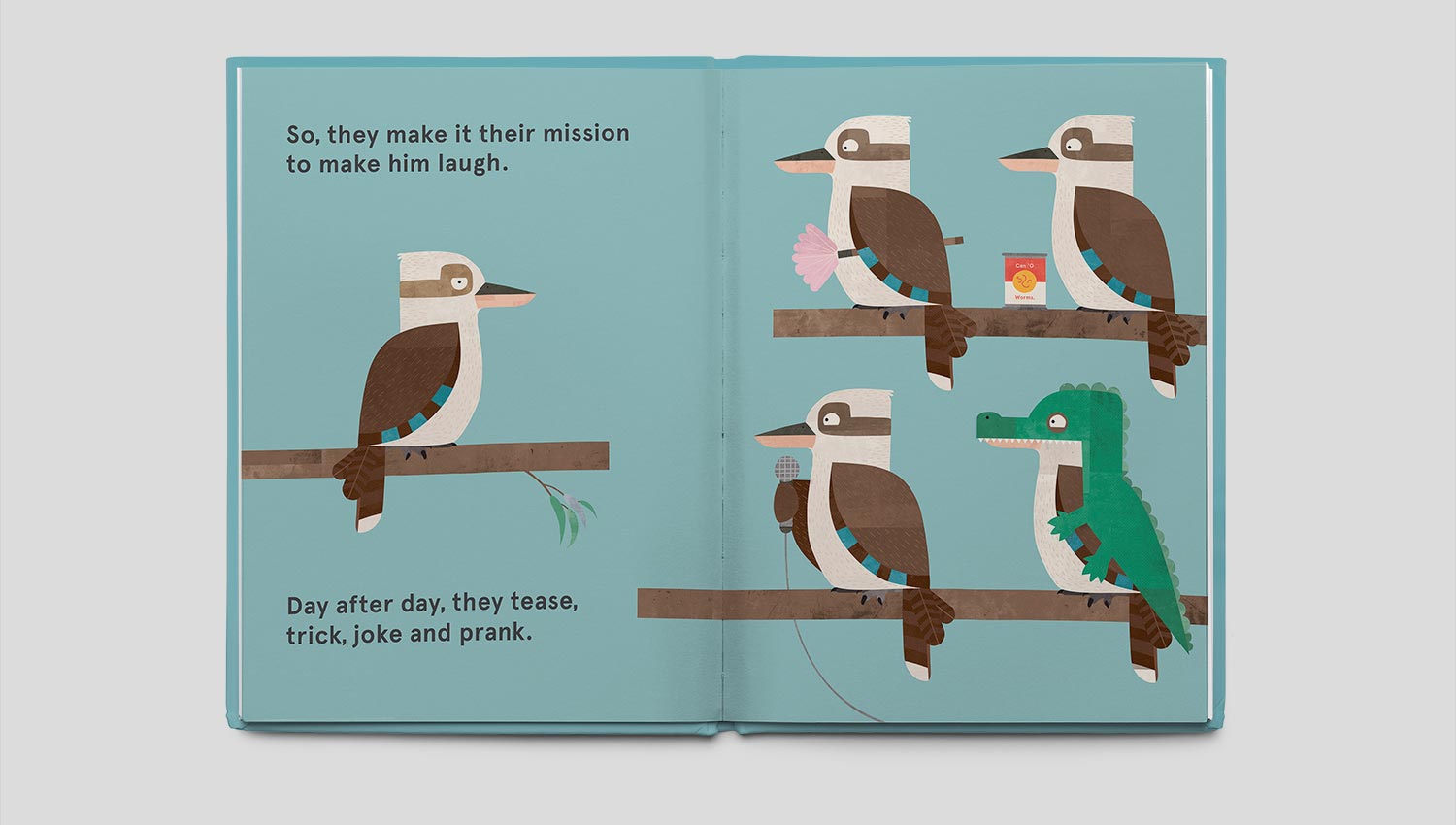 Kookaburras Love To Laugh Book