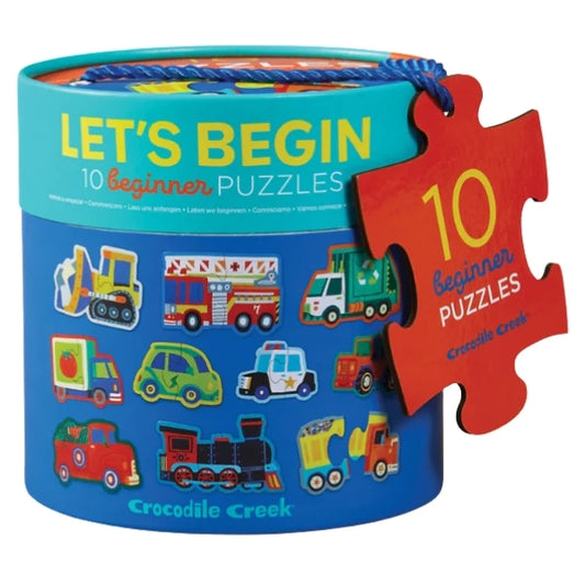 Crocodile Creek - Let’s Begin Puzzle - Vehicles