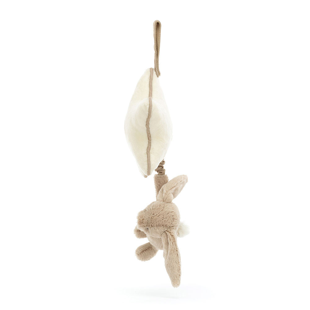 Jellycat Bashful Beige Bunny - Music Pull