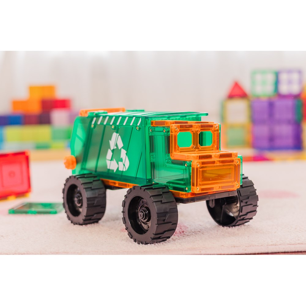 TileTek - 14 Piece Mega Recycling Truck Set