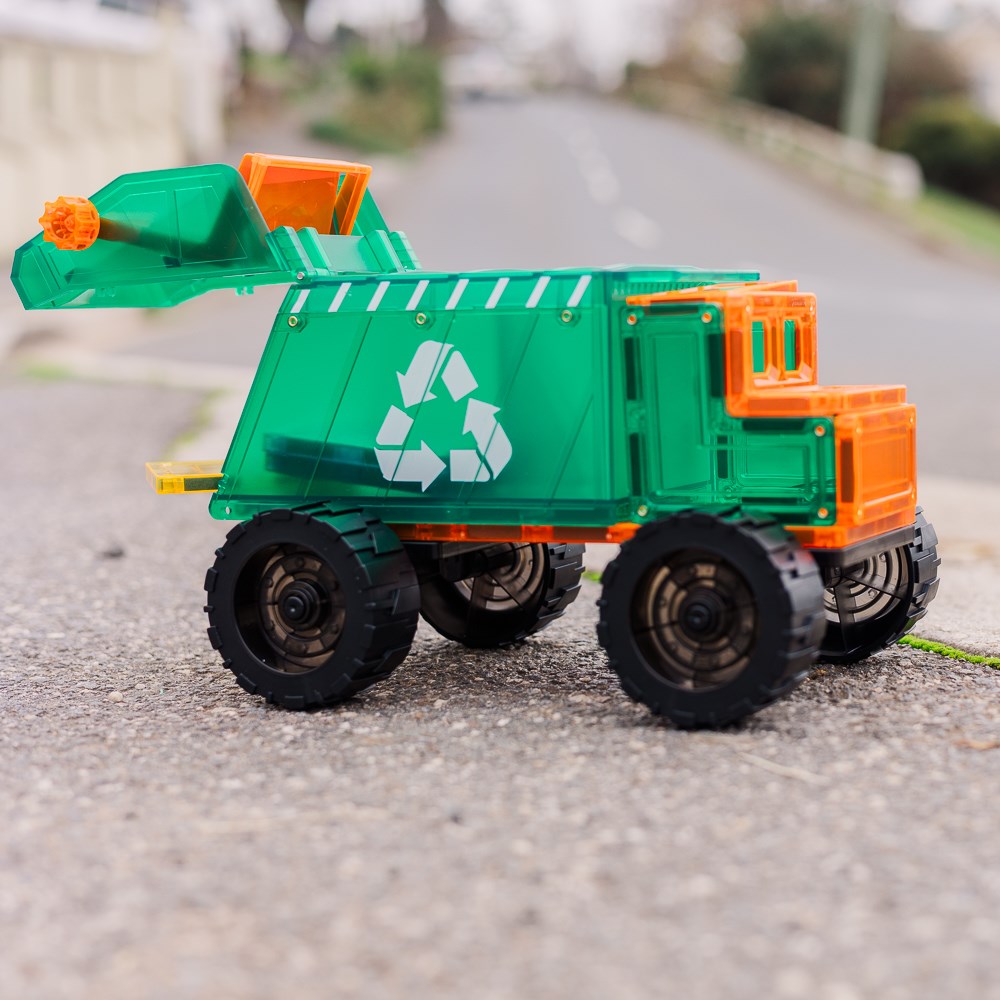 TileTek - 14 Piece Mega Recycling Truck Set