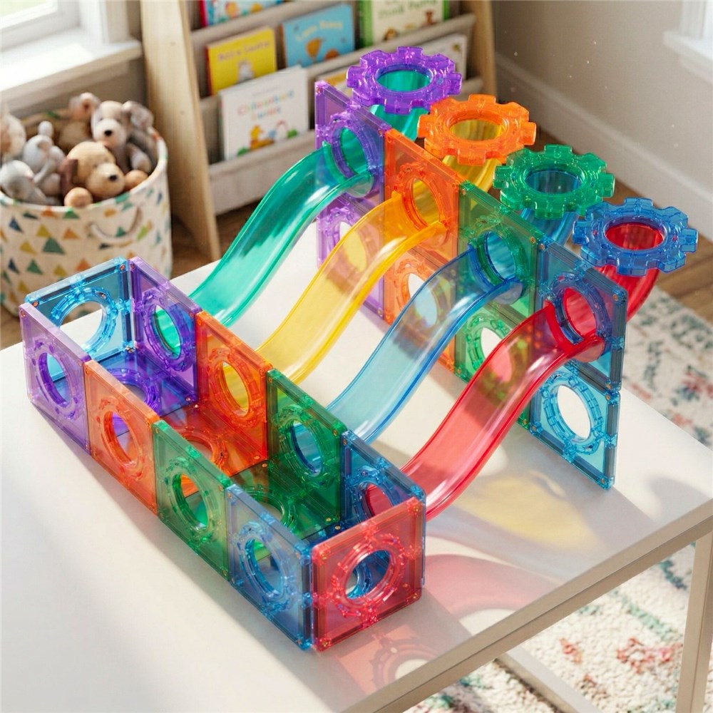 TileTek - 95 Piece Ball Run Set