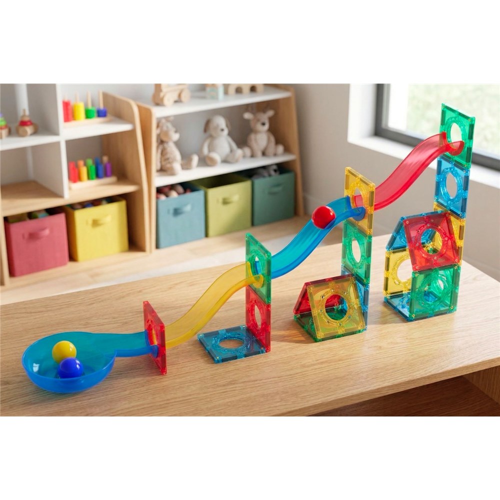 TileTek - 95 Piece Ball Run Set