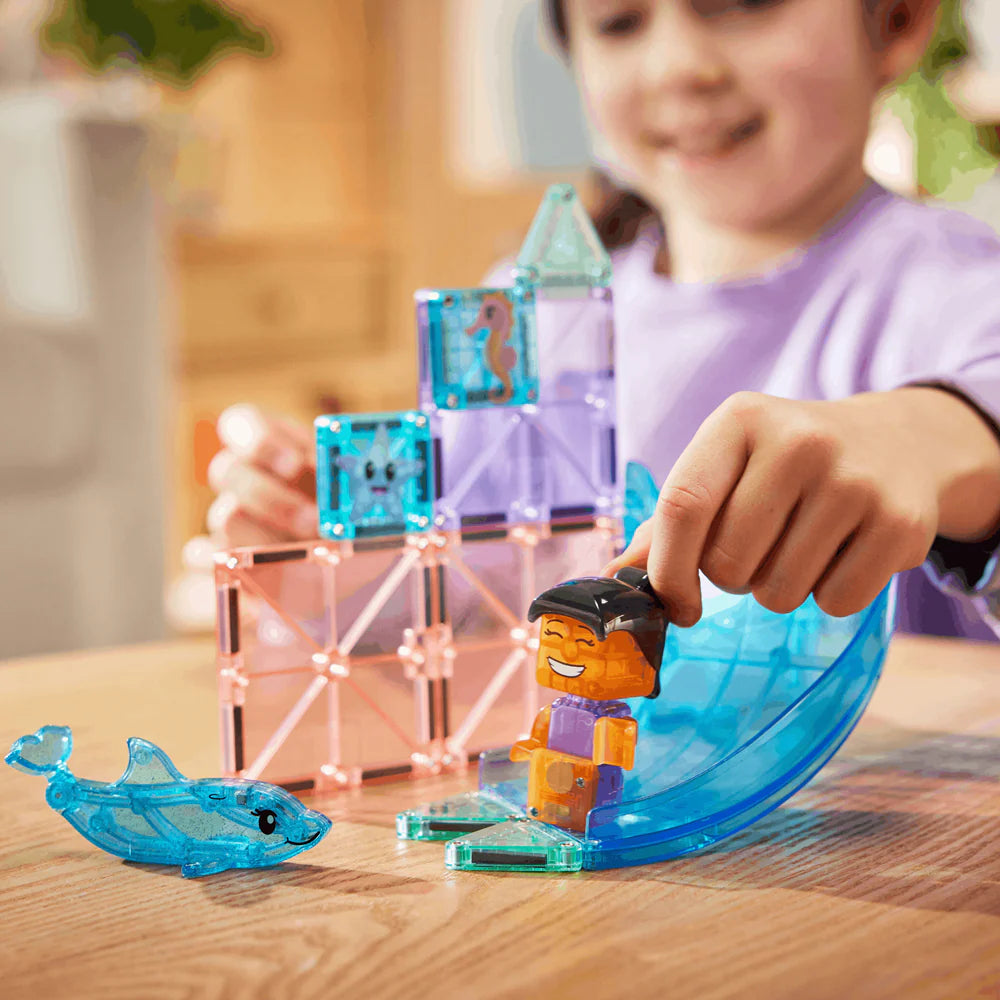 Magna-Tiles Dolphin Bay - 13 Piece Set