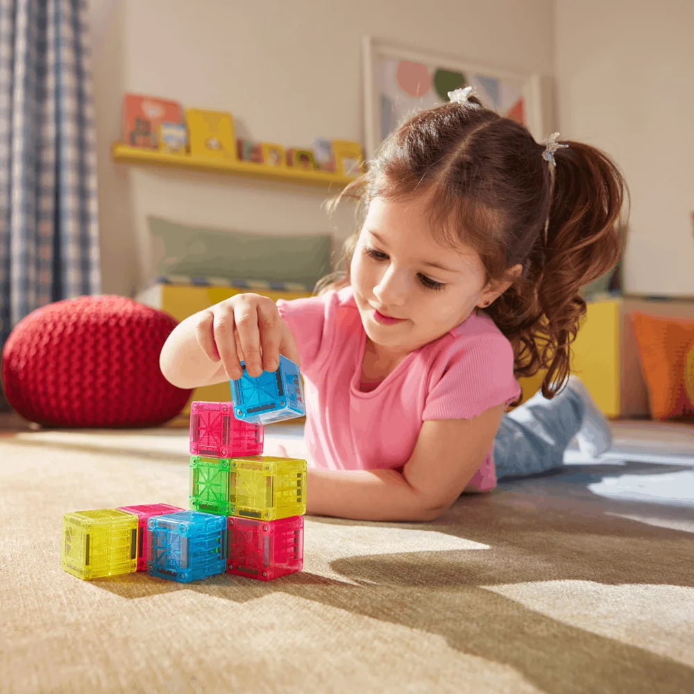 Magna-Tiles - MicroMAGS - Cubes 9 Piece Travel Set