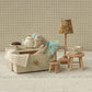 Maileg Little Sister Dance Mouse in Daybed