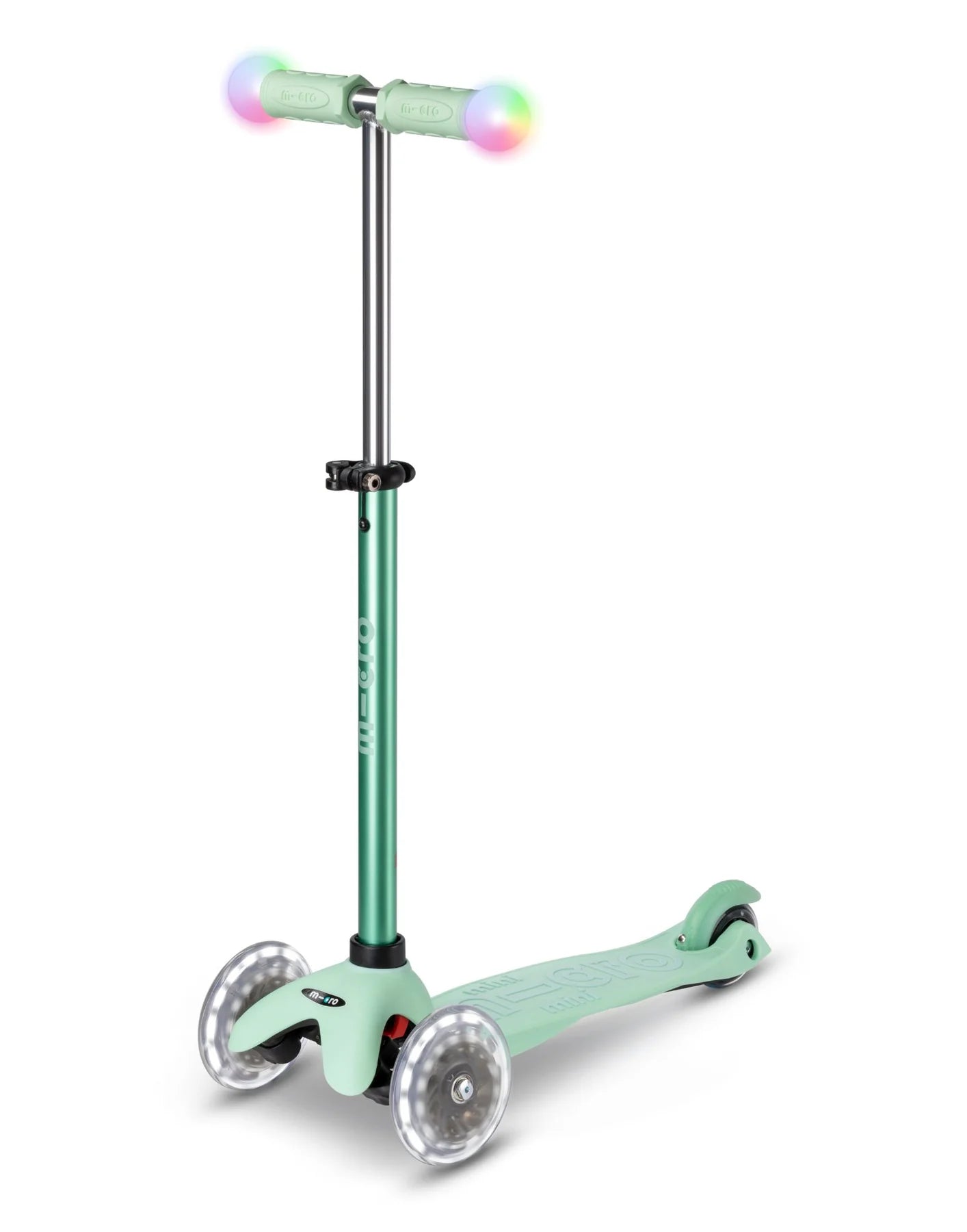 Micro Scooter Mini2Grow Deluxe Magic LED Scooter - Mint