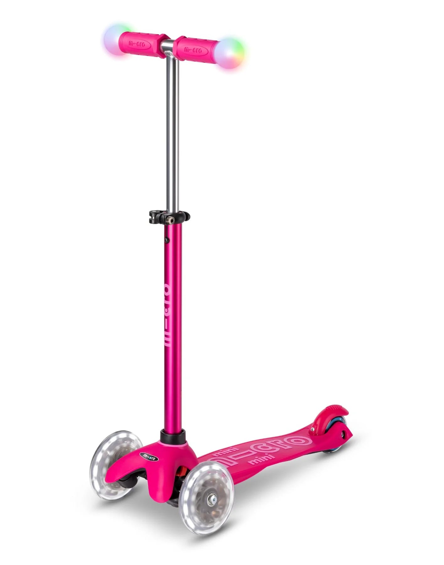 Micro Scooter Mini2Grow Deluxe Magic LED Scooter - Pink