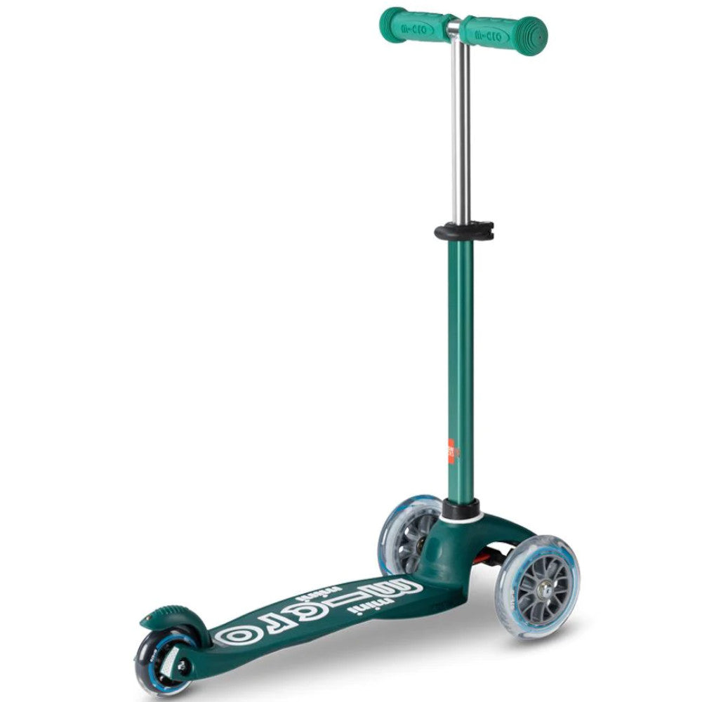 Mini Micro Deluxe Eco 3 Wheel Scooter Deep Green 3