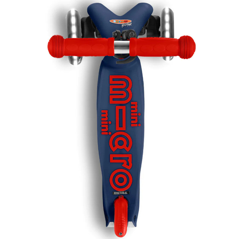 Micro Scooter Mini Deluxe LED Navy Blue 1