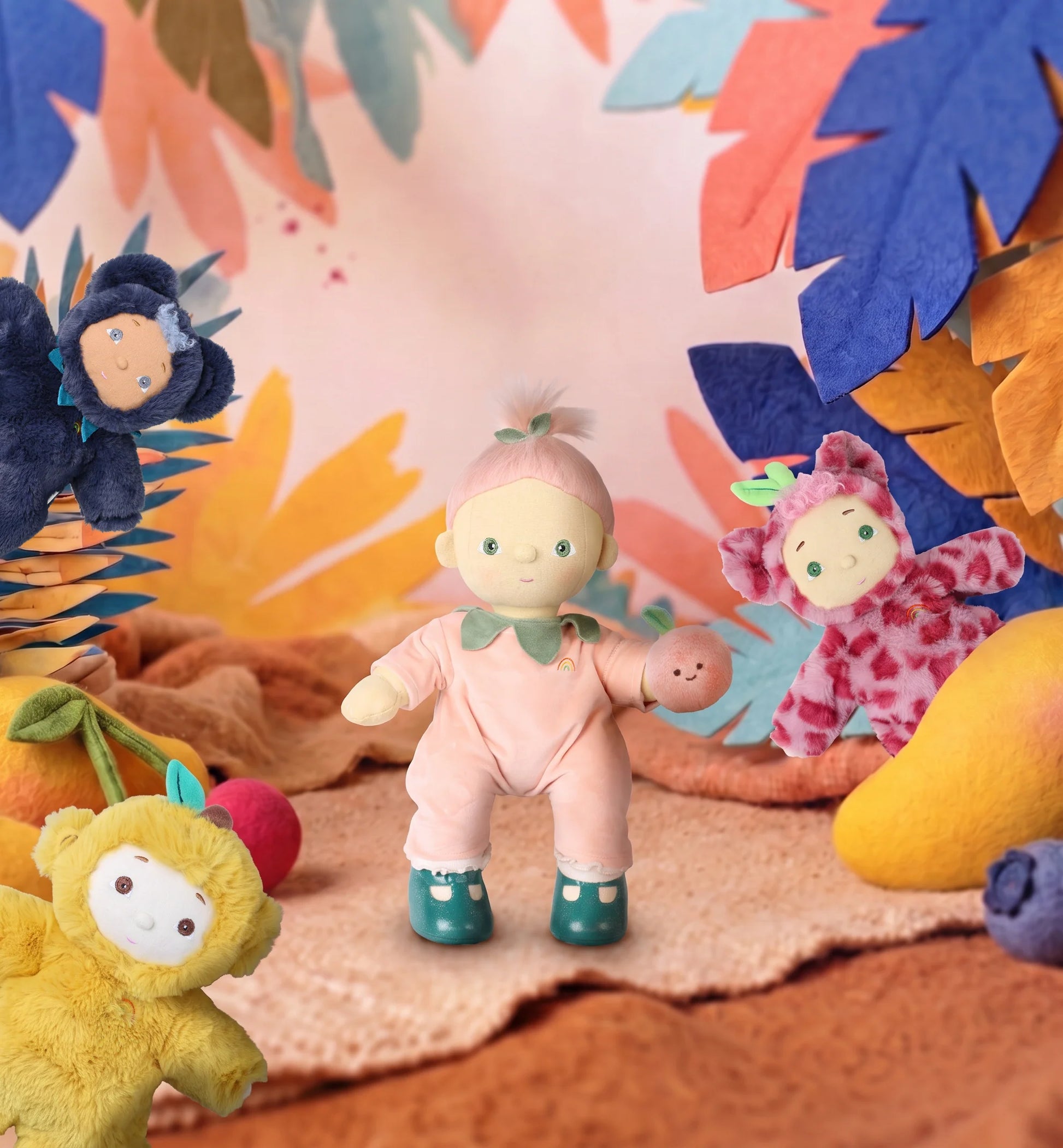 Olli Ella - Dream Dinkum Doll - Piper Peach