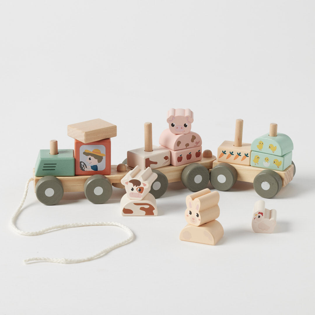 Zookabee - Animal Stacking Train