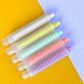 SmartyPals - Neon Dustless Chalk Crayons 12 Pack | Non-Toxic Twist-Up Crayons