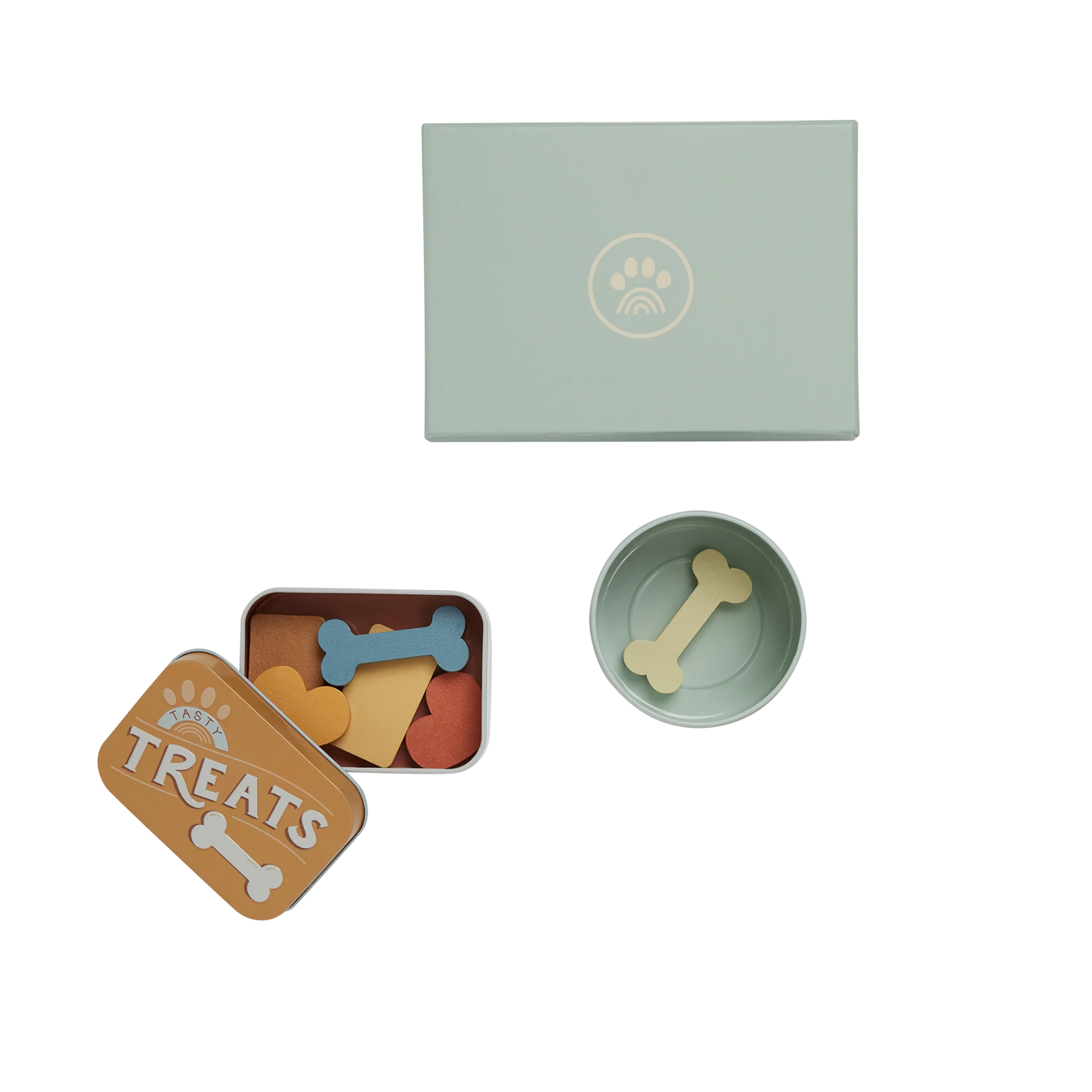 Olli Ella - Dinkum Dog Set - Goodie Set | Pale Green