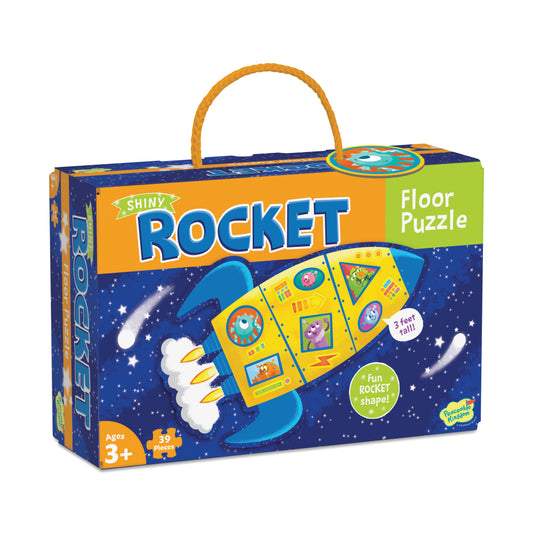 Peaceable Kingdom Puzzle Floor Rocket 40pc