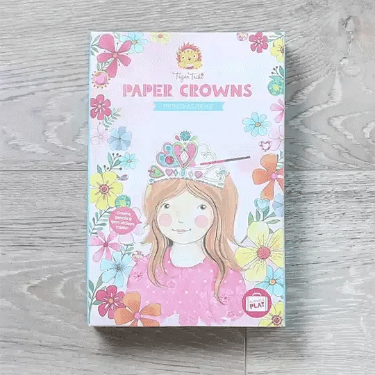 Tiger Tribe Paper Crowns - Princess Gems