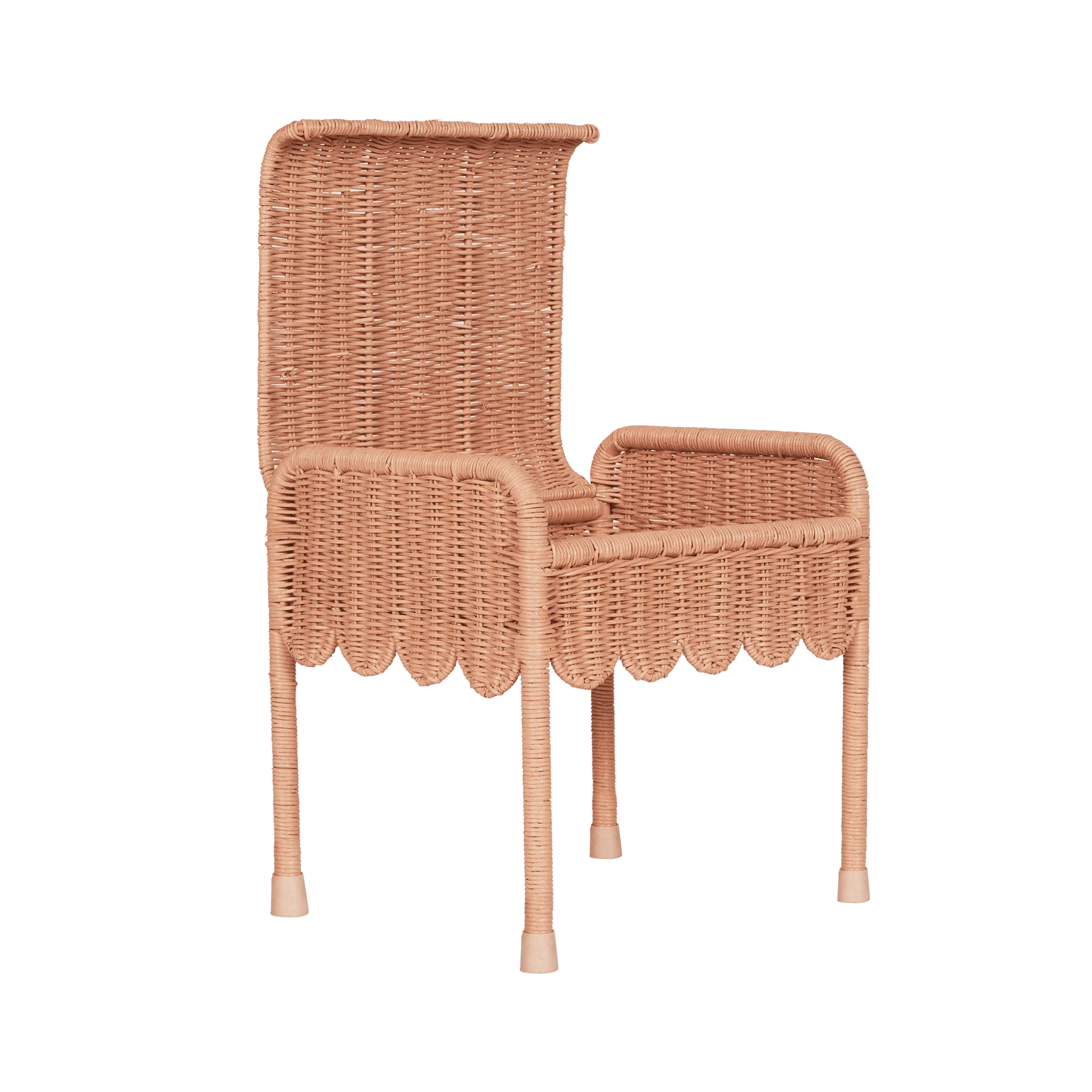 Olli Ella - Petal Storie Stool - Seashell Pink – K and K Creative Toys Olli Ella - Petal Storie Stool - Seashell Pink – K and K Creative Toys