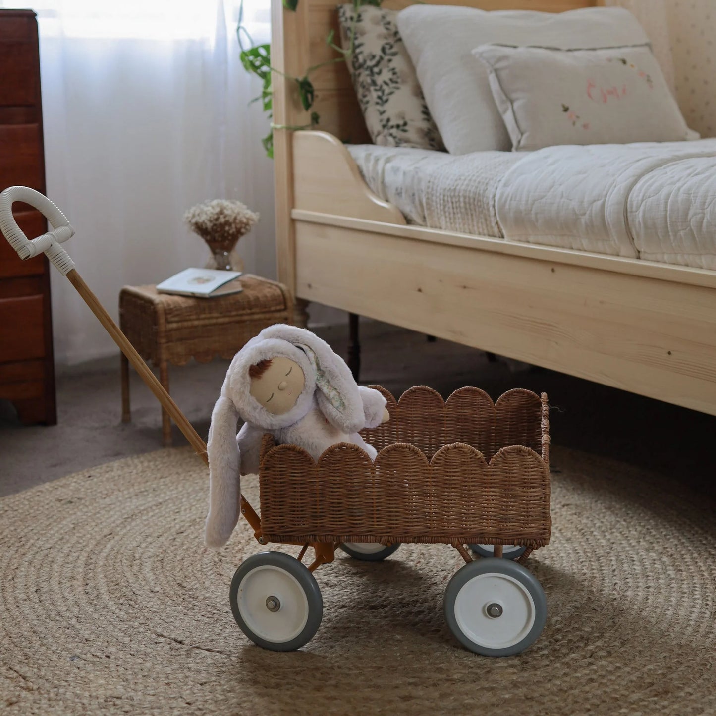 Olli Ella - Petal Wonder Wagon - Natural