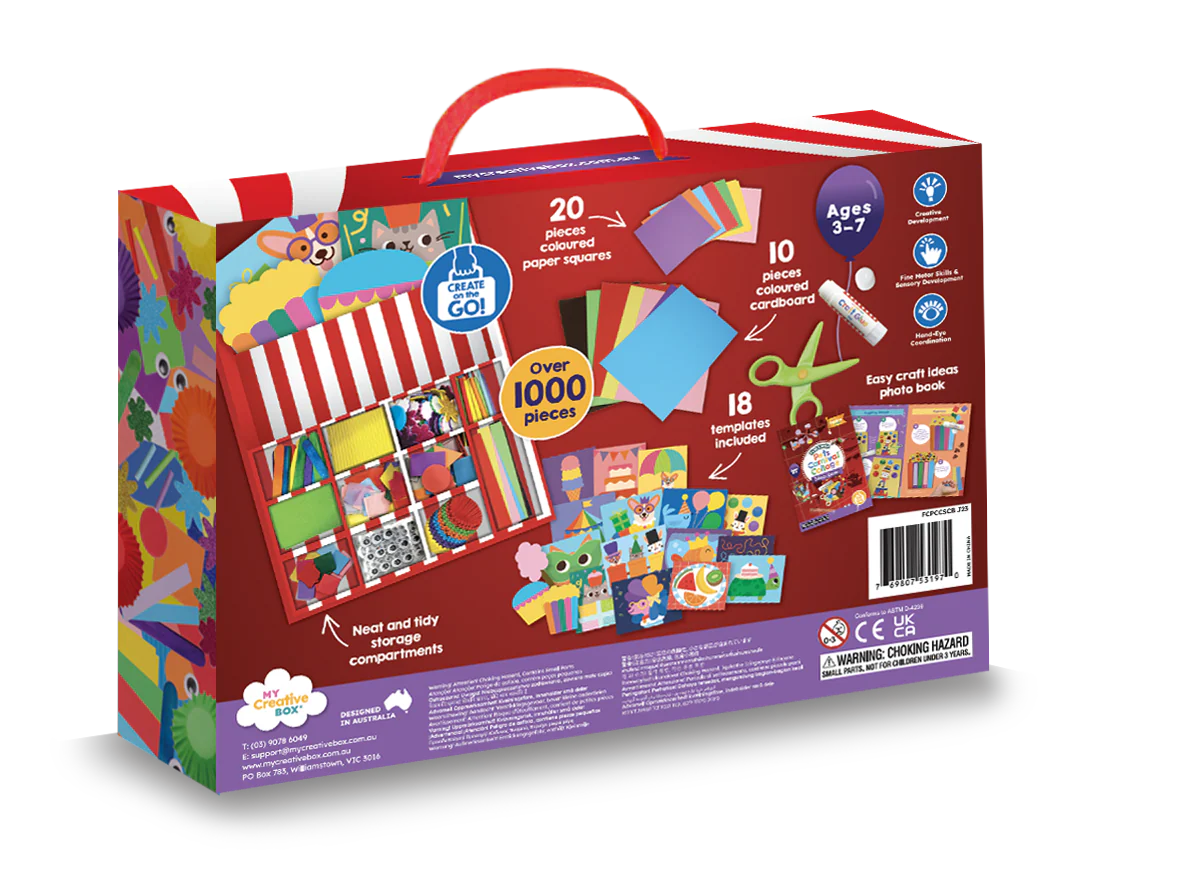 My Creative Box - Sensory Craft Box | Pets Carnival Collage