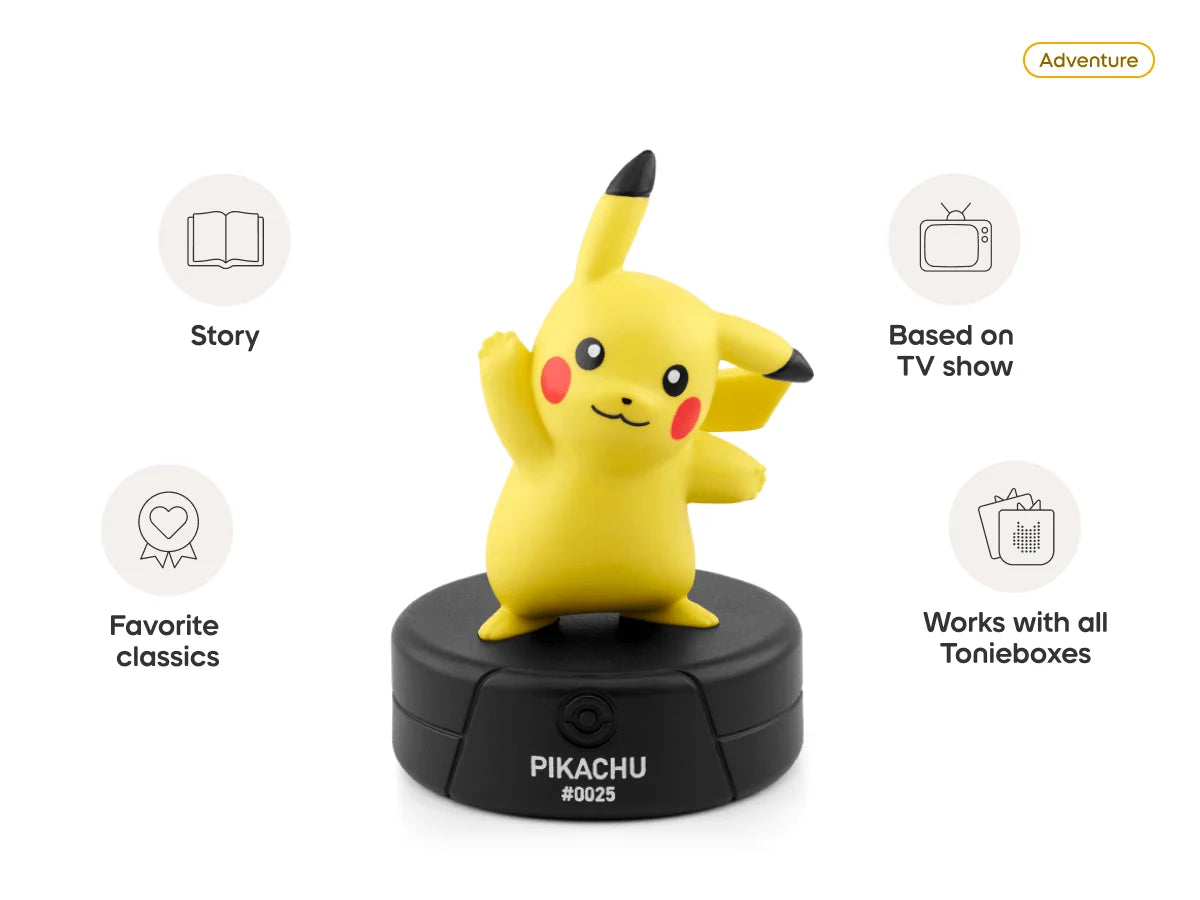 Tonies | Pokemon Pikachu Toniebox 2 Starter Set - Lightning Yellow