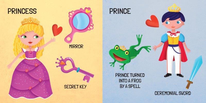 Sassi 3D Puzzle and Book Set - The Princesses