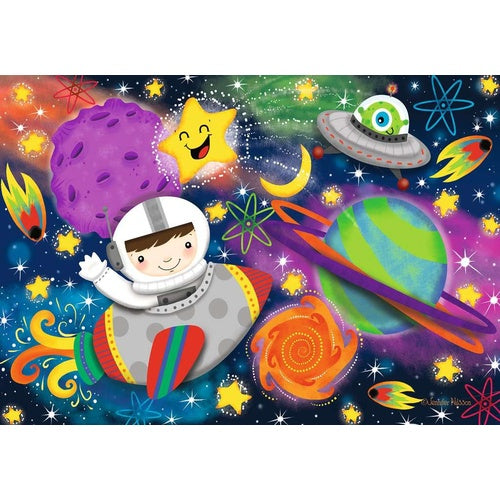 Ravensburger Supersize Floor Puzzle Space Rocket 24pc