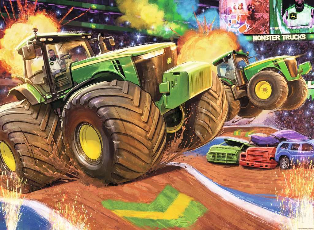 Ravensburger Puzzle John Deere Big Wheels 100pc