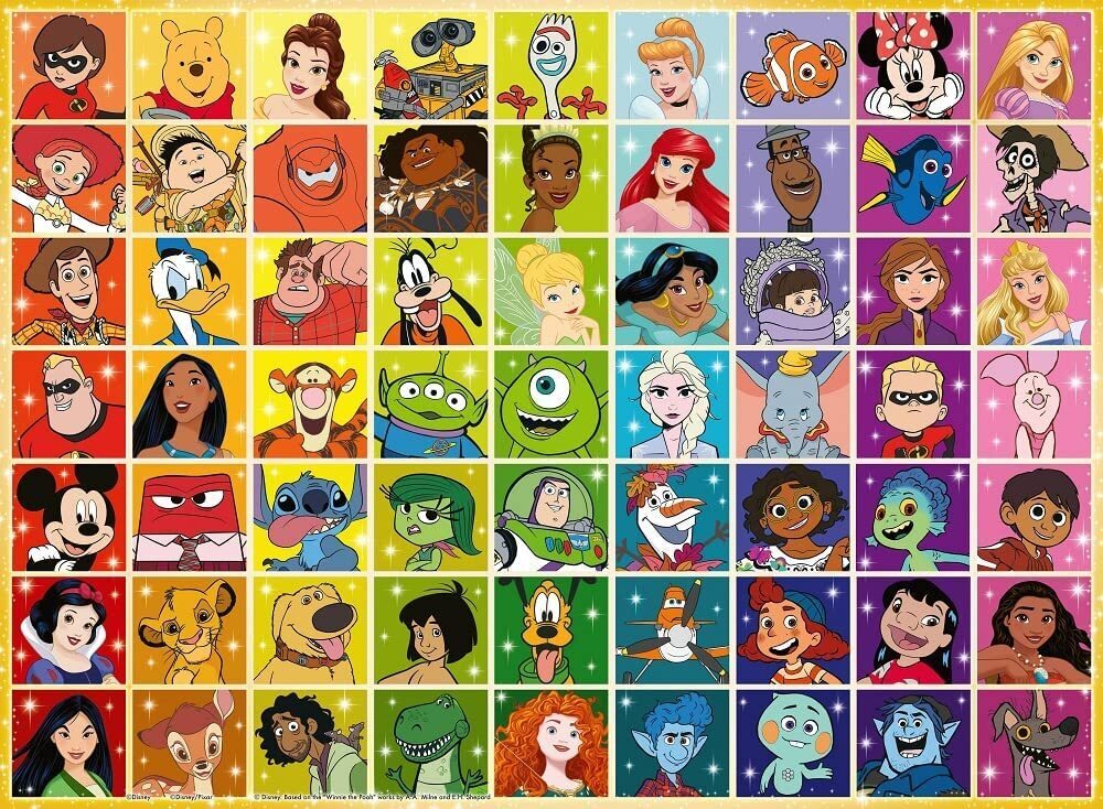 Ravensburger Puzzle Disney Multi Character 100pc