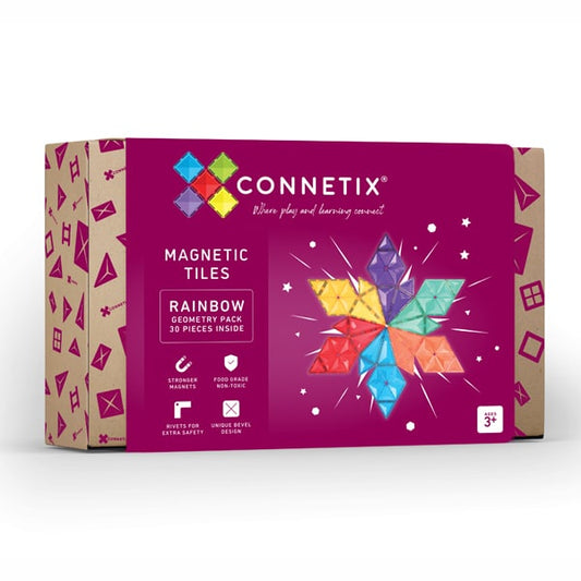 Connetix Tiles 30 Piece Geometry