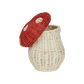 Olli Ella - Rattan Porcini Basket - Red