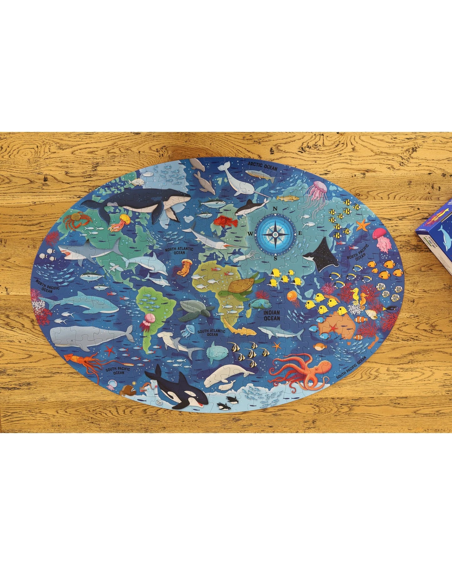 Sassi Travel, Learn and Explore - Puzzle and Book Set - The Sea