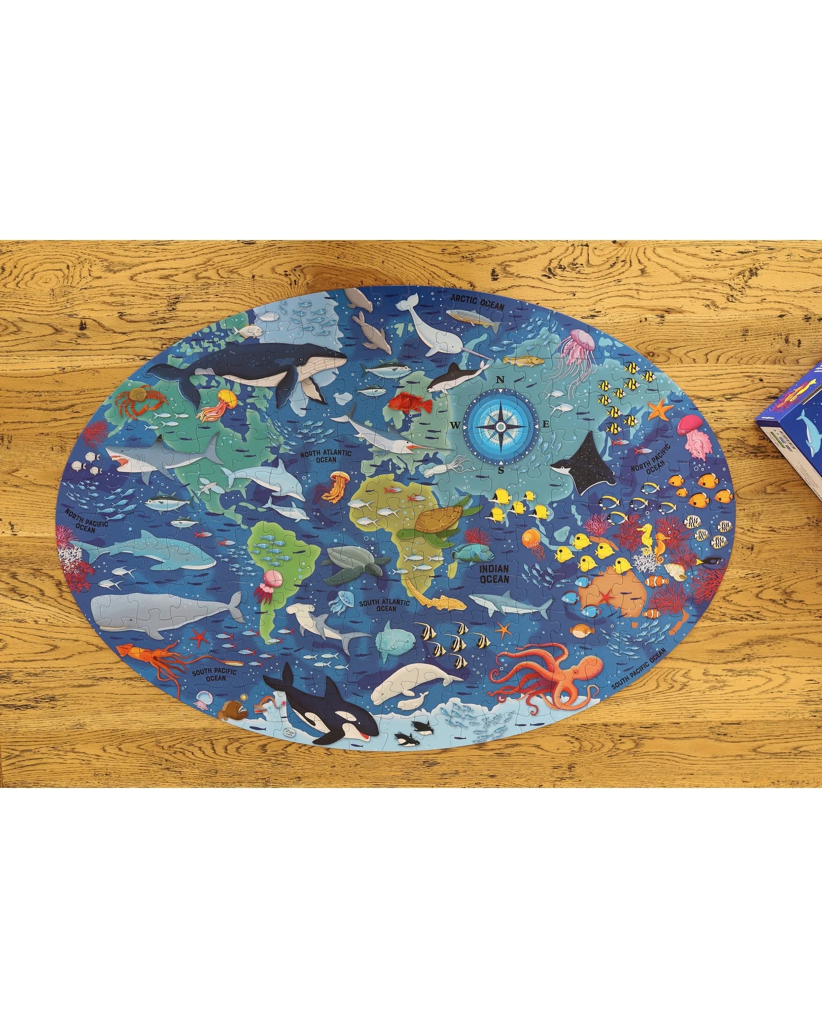 Sassi Travel, Learn and Explore - Puzzle and Book Set - The Sea