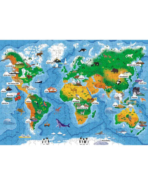 Sassi The Ultimate Atlas and Puzzle Set - Volcanoes