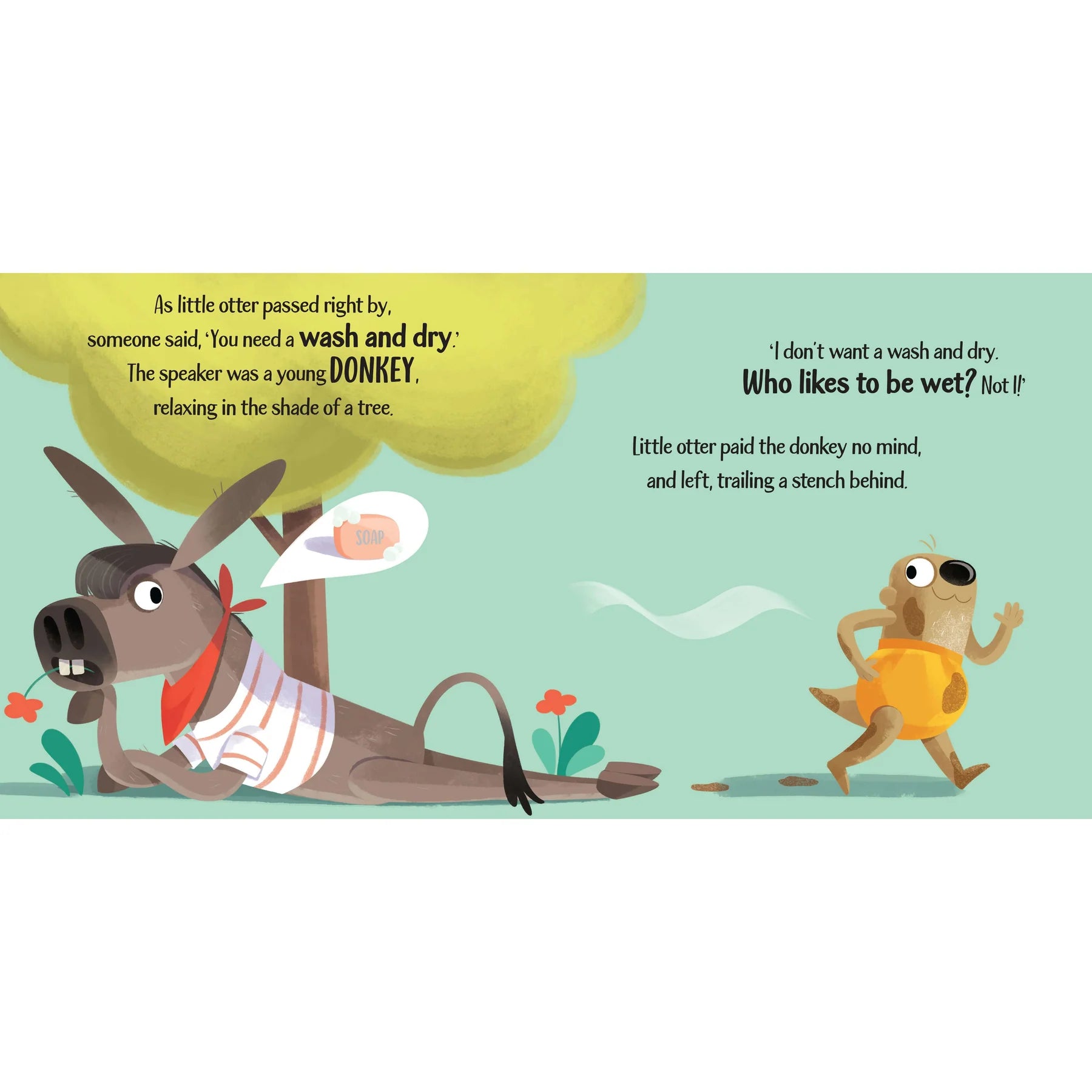 Sassi - Little Otter Cleans Up
