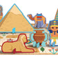 Sassi 3D Puzzle and Book Set - Read and Learn Egypt